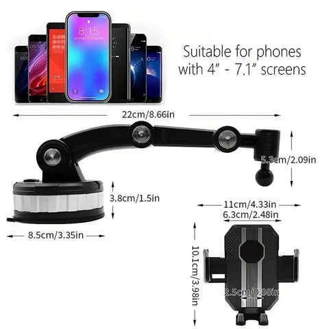 One-Button Pop-up Phone Holder