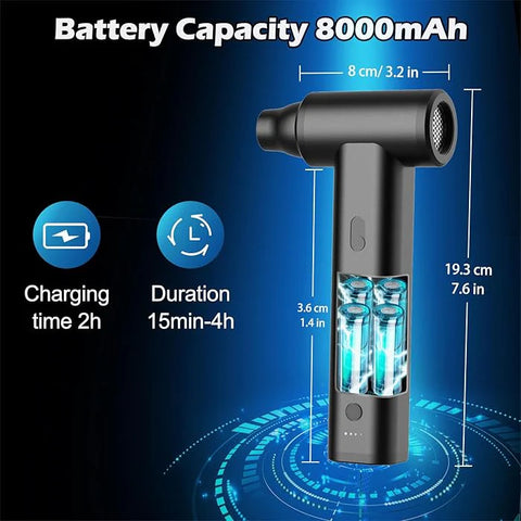 Handheld Fan Blower With 160W Air Duster