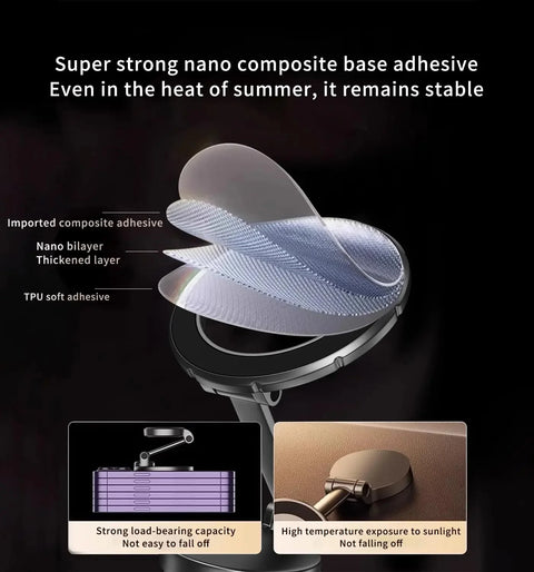 Foldable Magnetic Car Holder